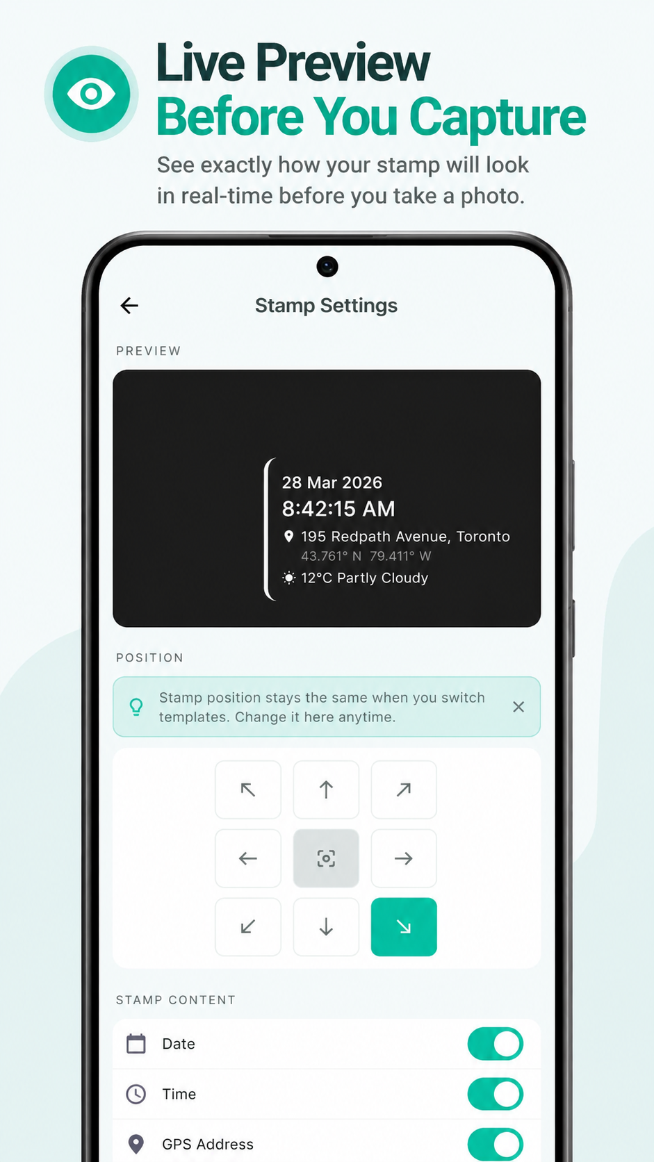 Timestamp Pro gallery image