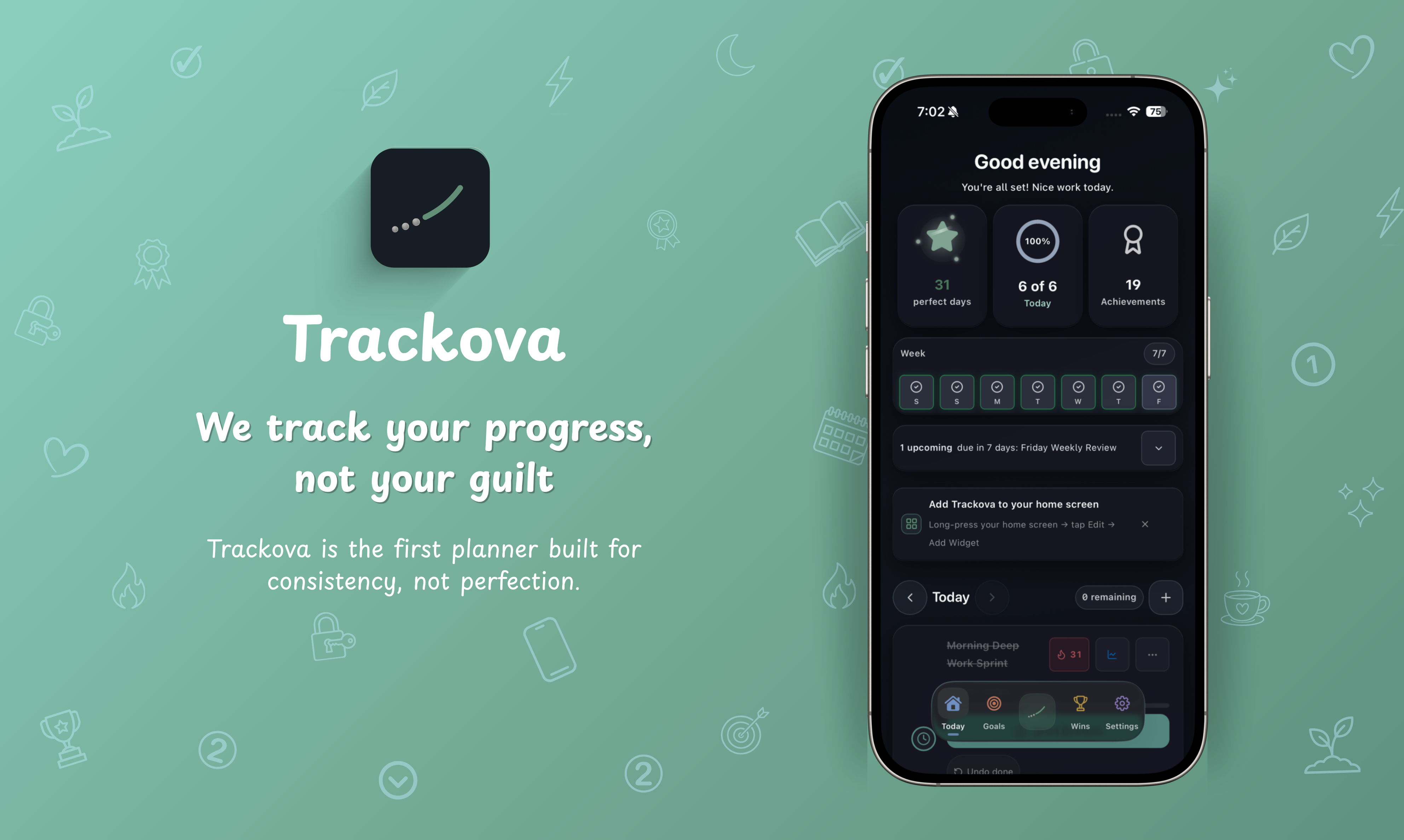 Trackova - Goal Planner gallery image