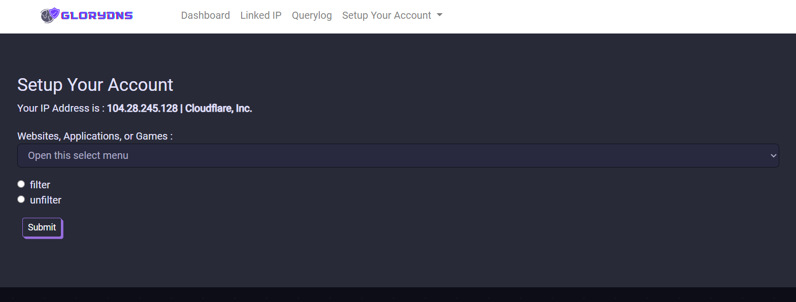 GloryDNS Node gallery image