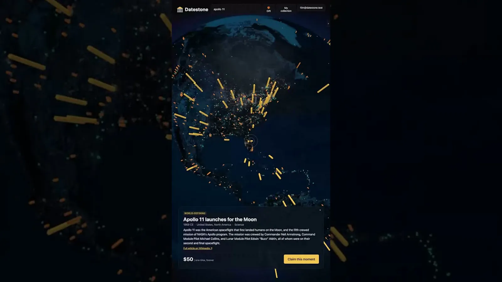 Datestone screenshot 1 (video preview)