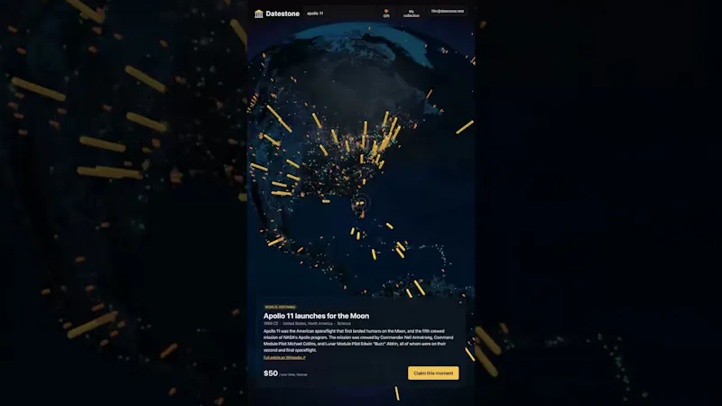 Datestone screenshot 1 (video preview)