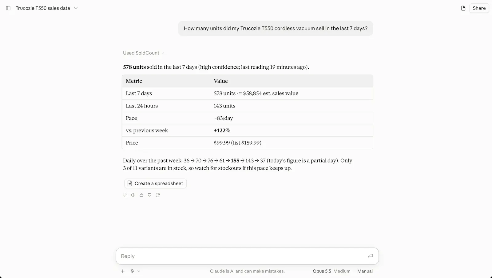 SoldCount screenshot 5
