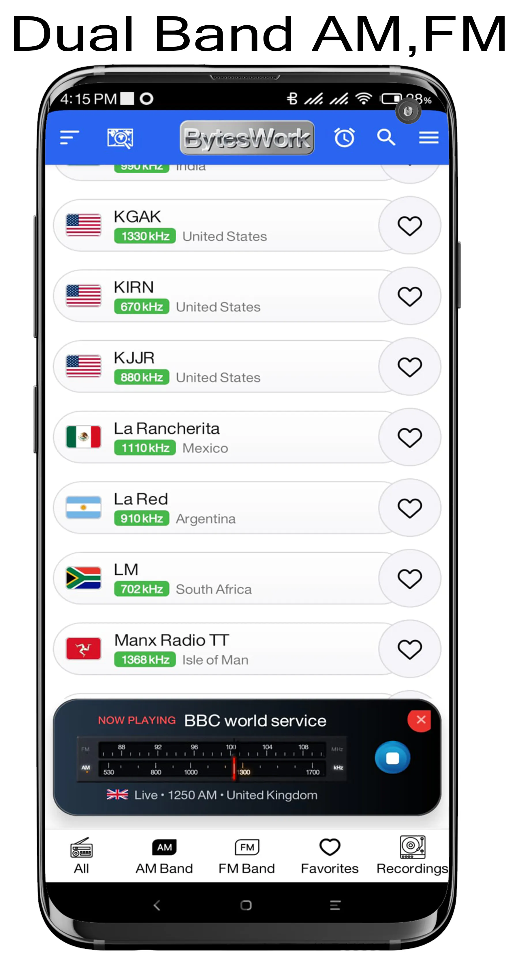 The Best Top Radio Player for android gallery image