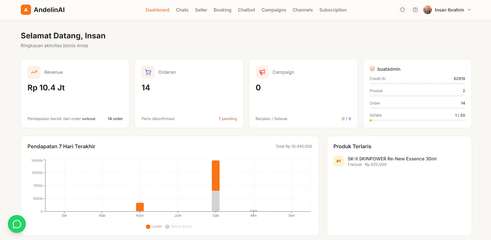 AndelinAI screenshot 1