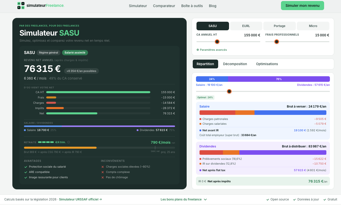 simulateurFreelance gallery image