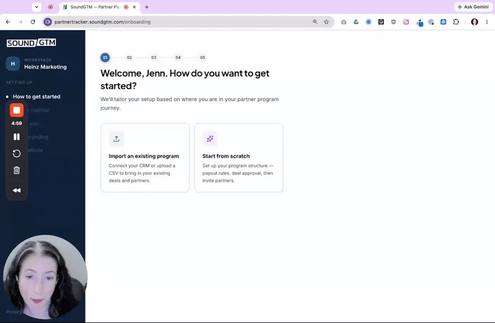 SoundGTM screenshot 1 (video preview)