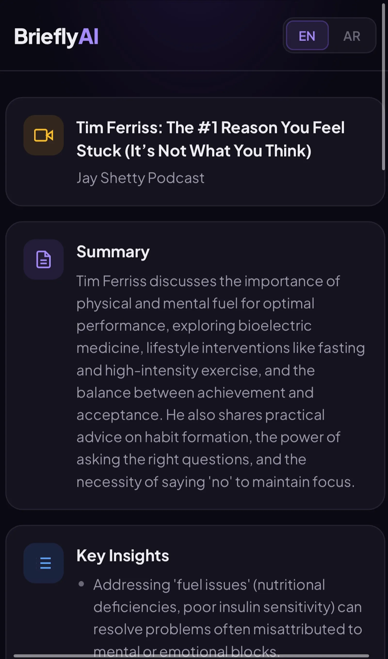 BrieflyAI screenshot 3