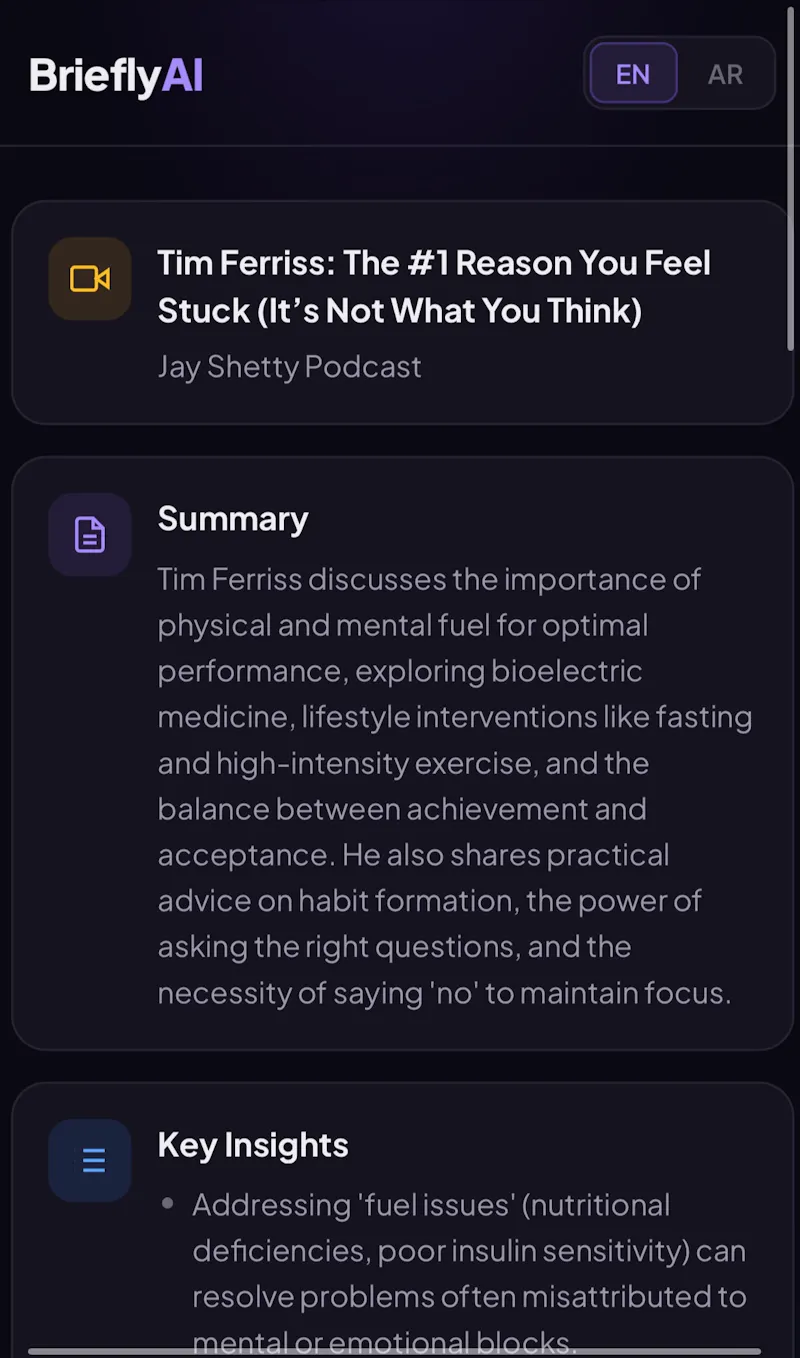 BrieflyAI screenshot 3