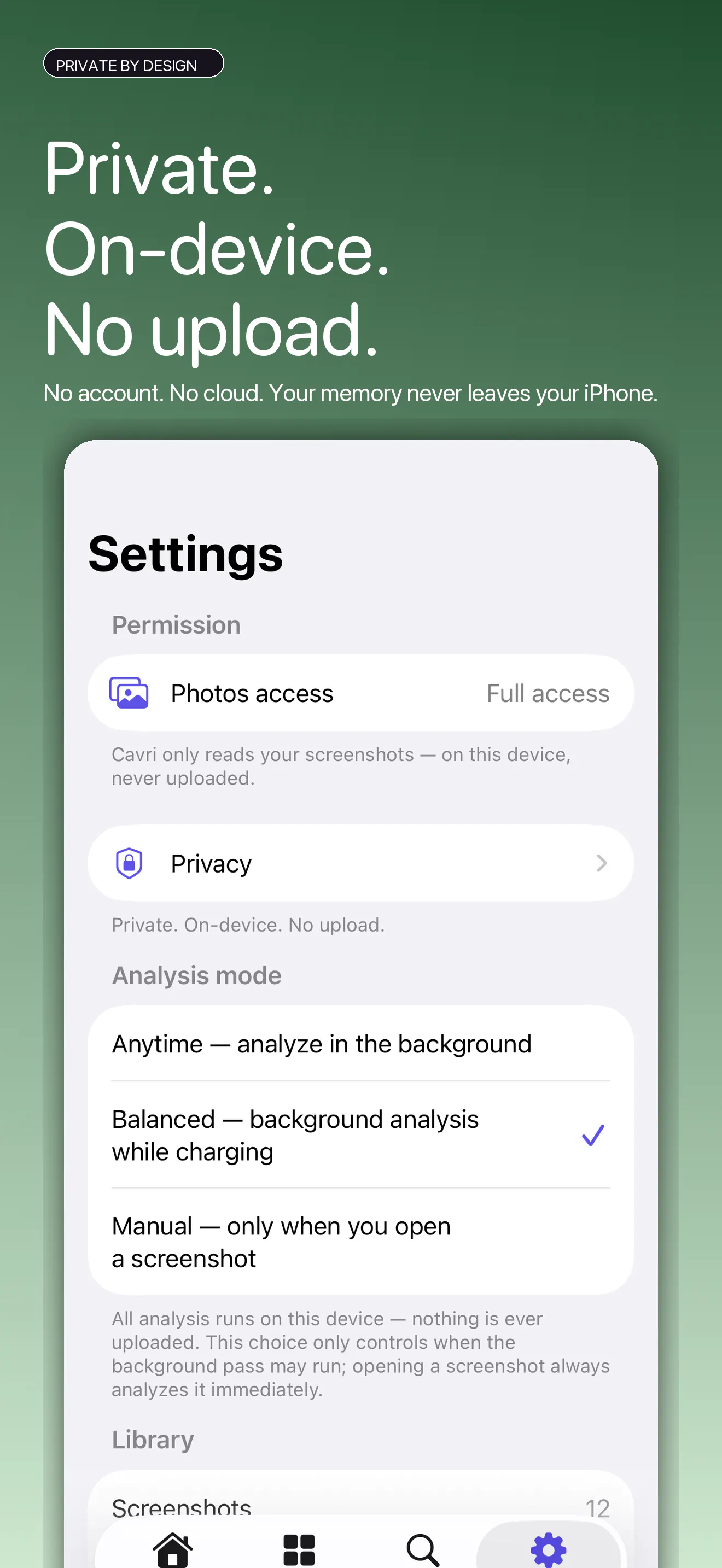 Cavri: Screenshot Search gallery image