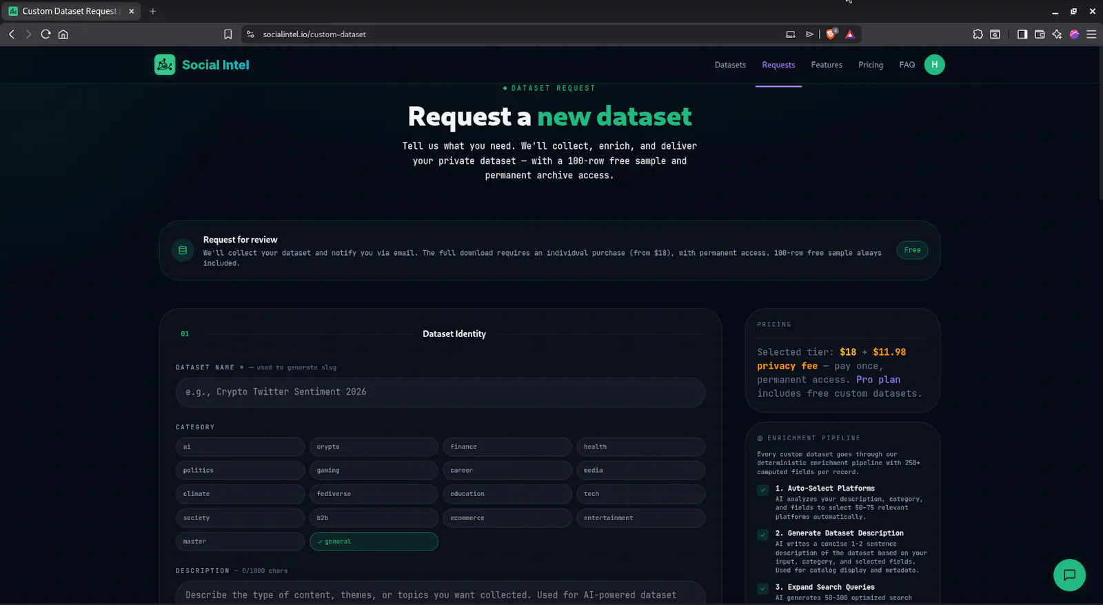 Social Intel v2.6.0 screenshot 4
