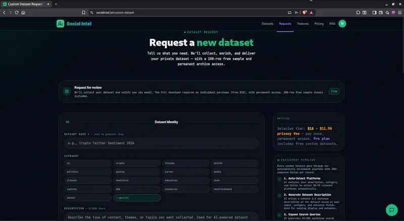 Social Intel v2.6.0 screenshot 4