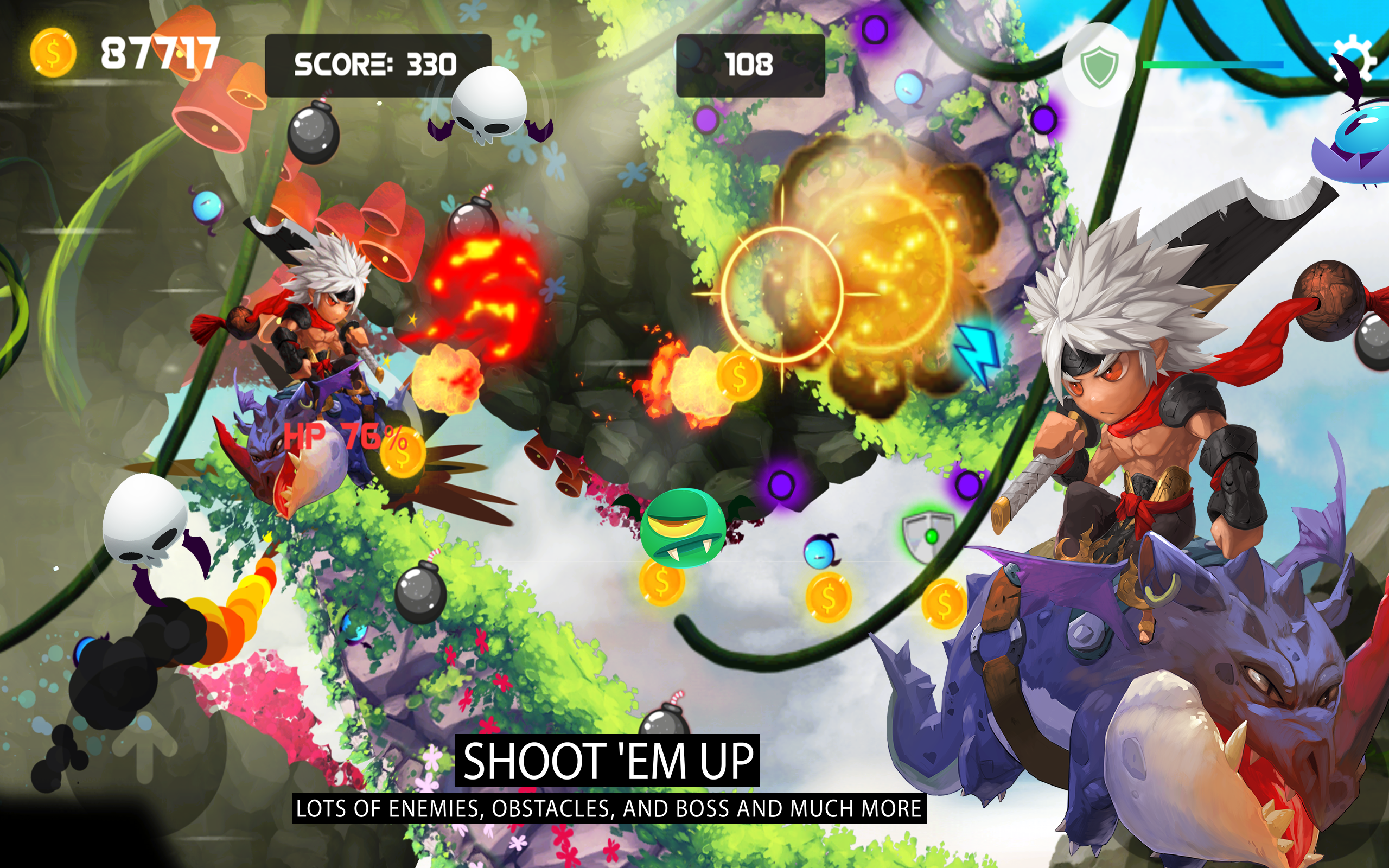 SkyWar : Dragonknight VS Alien gallery image