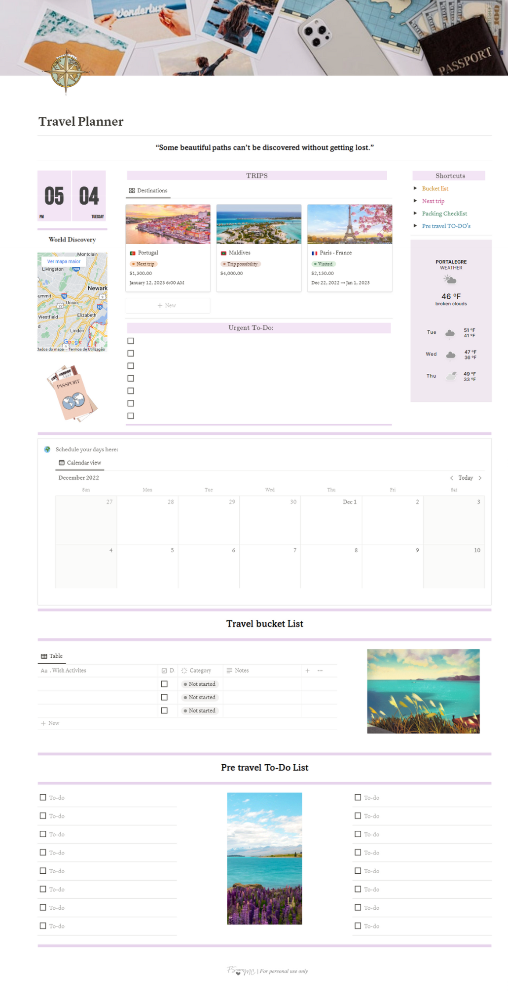 Begriff |Reiseplaner - Begriffe Trip Planer Dashboard, Reise, Begriffspackliste Medien 1