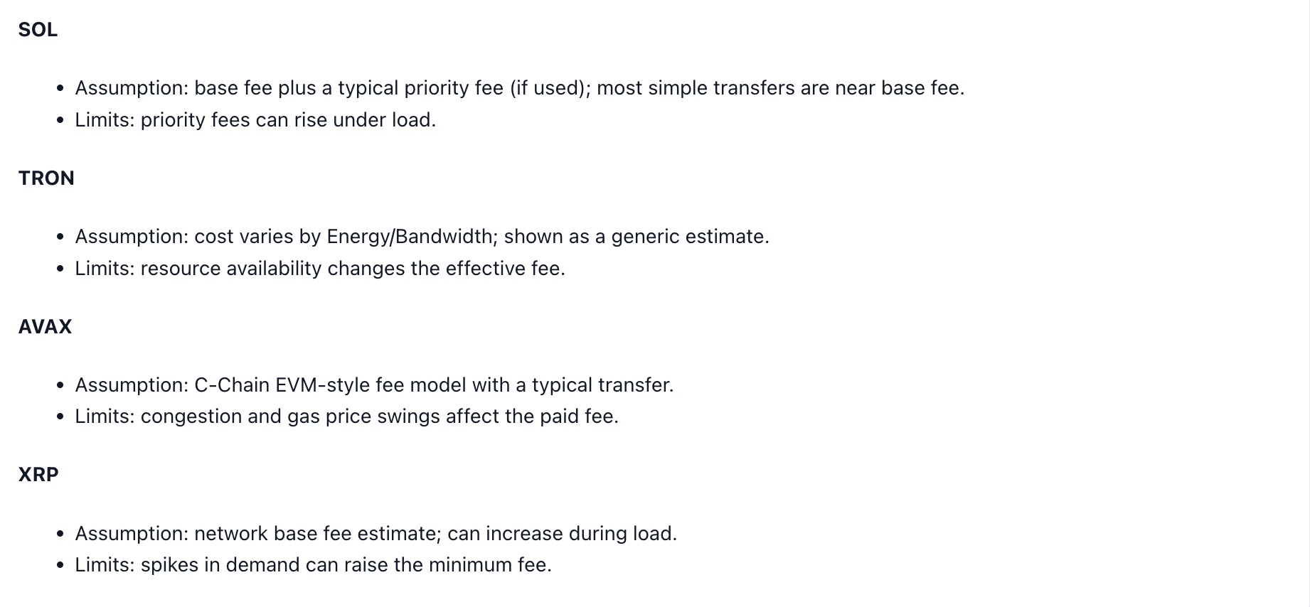 CryptoFeeScope - Screenshot 5 showing product features and functionality
