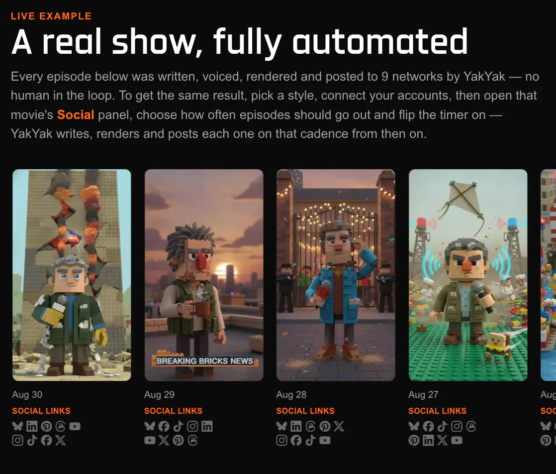 YakYak.ai gallery image