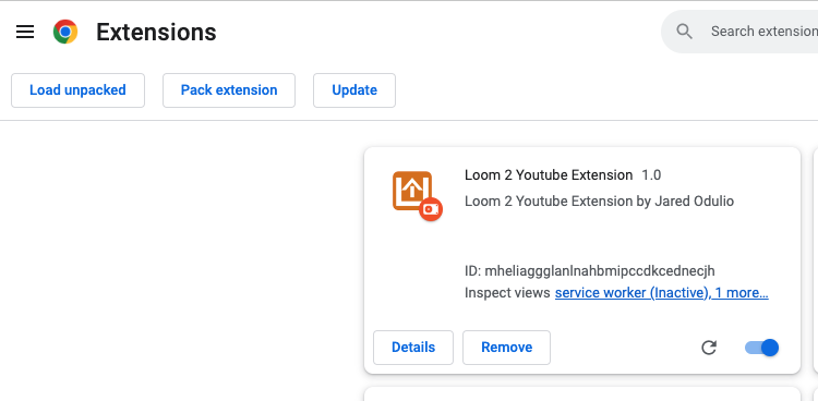 Loom 2 Youtube Extension media 2