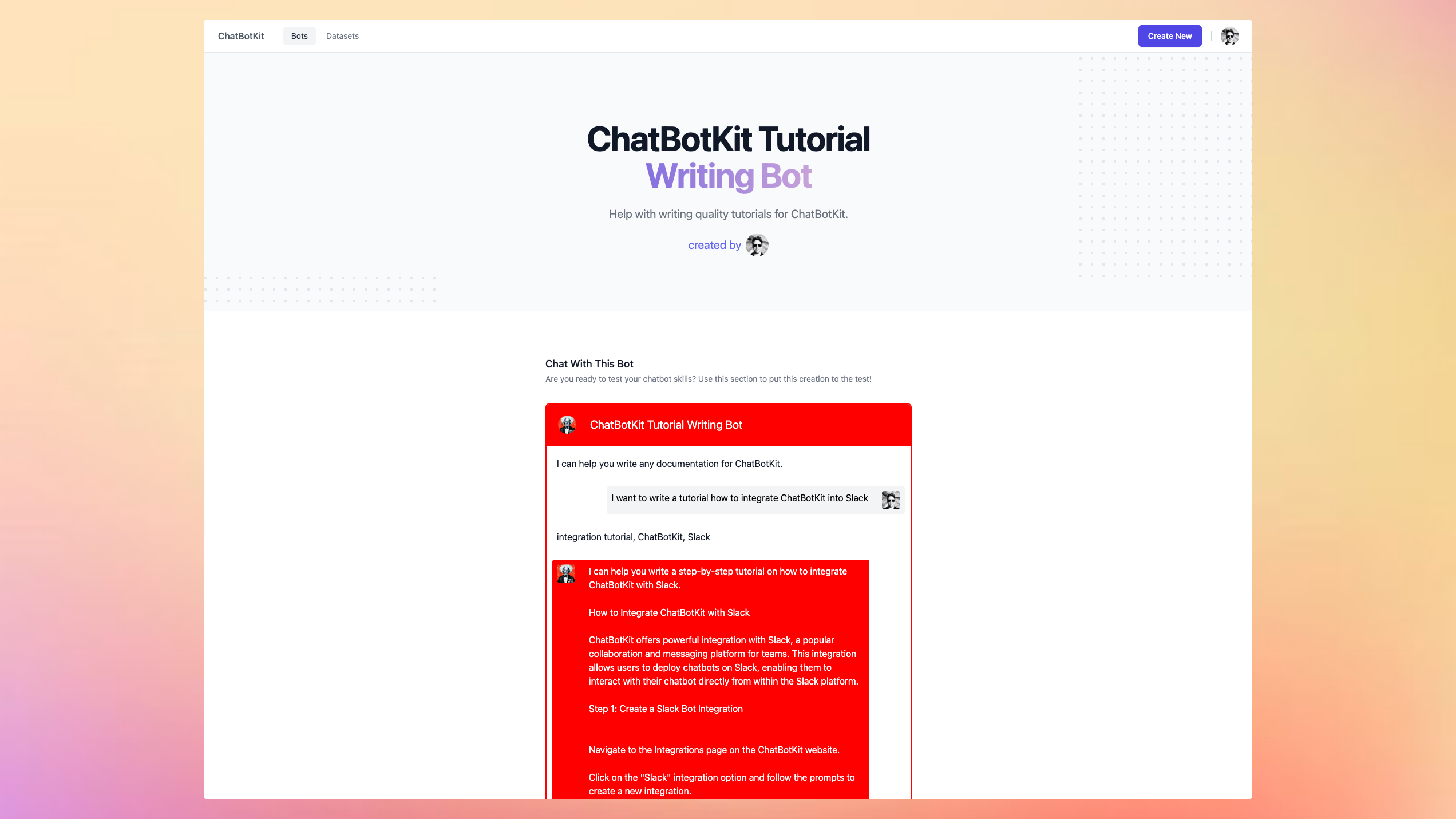 ChatBotKit gallery image