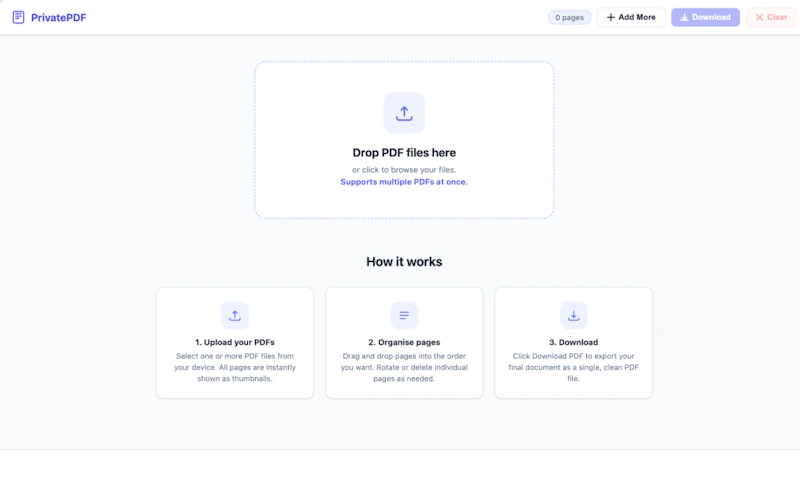 PrivatePDF screenshot 2