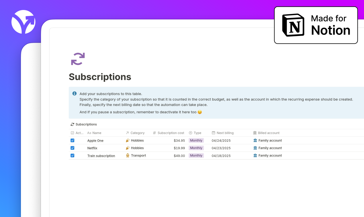 Ultimate Finance Tracker gallery image