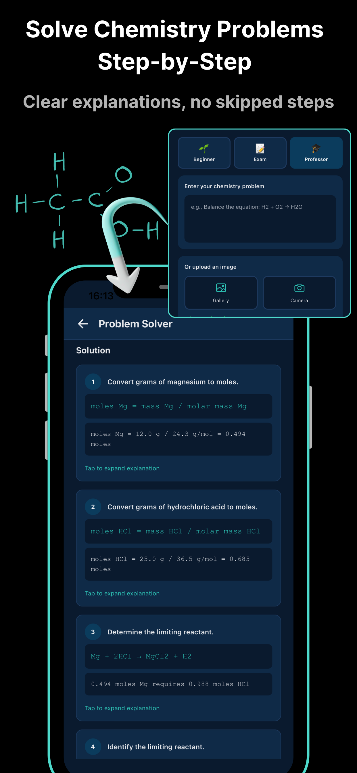 Chemistry Pro: Homework Solver gallery image
