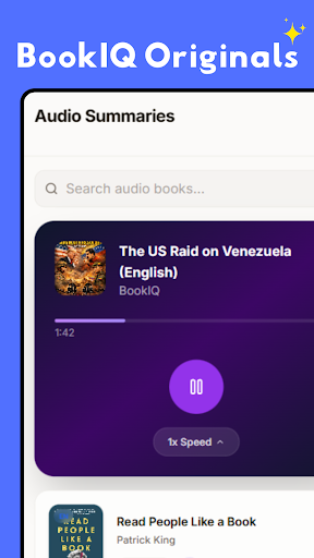 BookIQ - Screenshot 2 showing product features and functionality