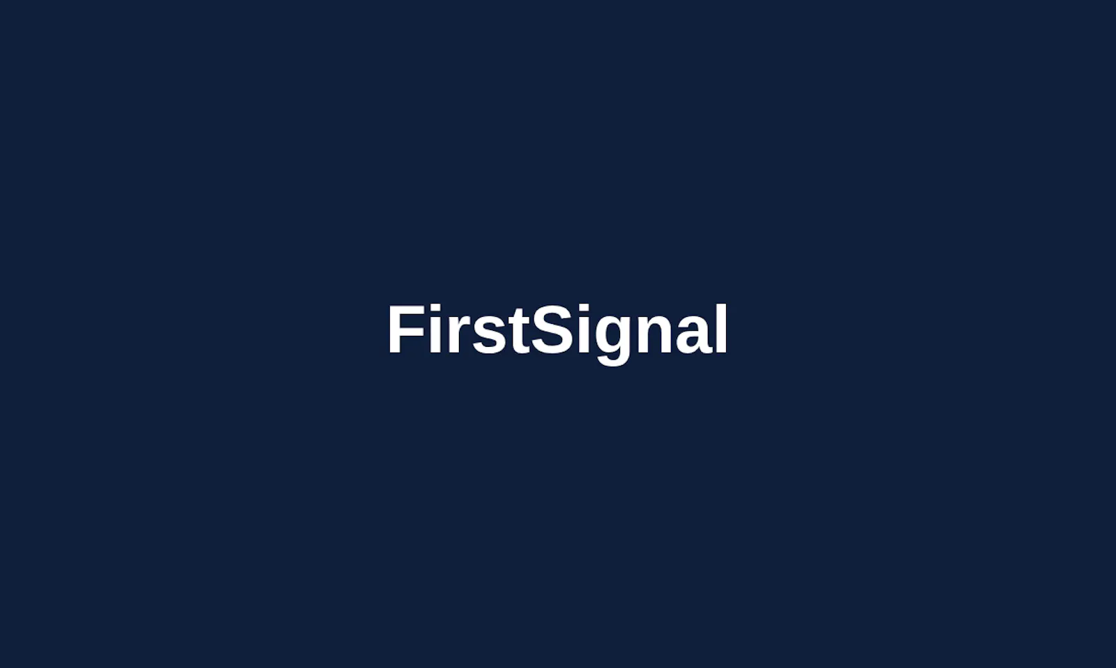 FirstSignal screenshot 1