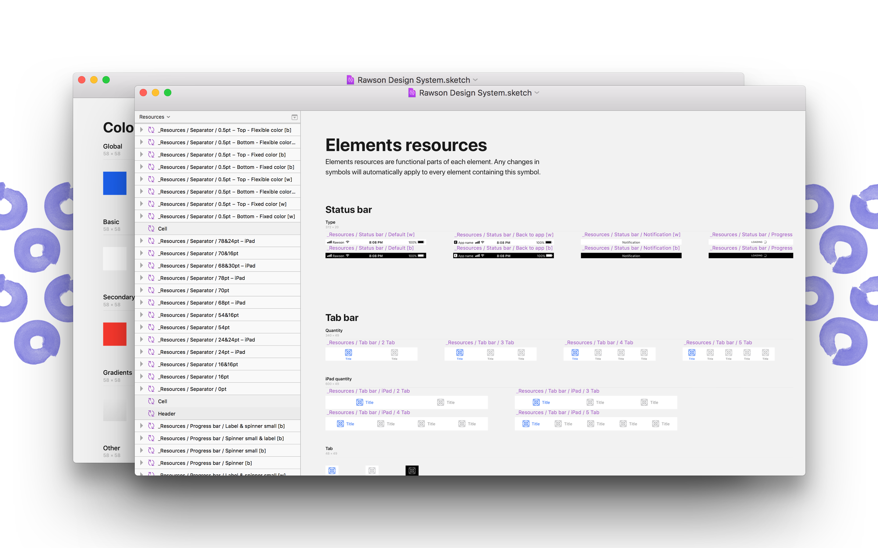 Rawson iOS Design System Image