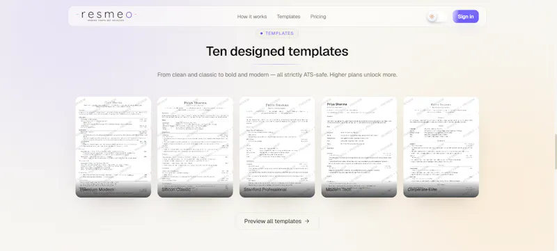 Resmeo screenshot 3