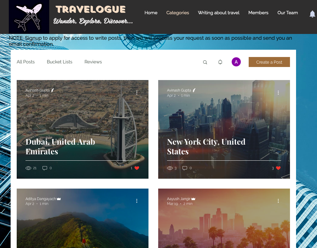Travelogue  gallery image