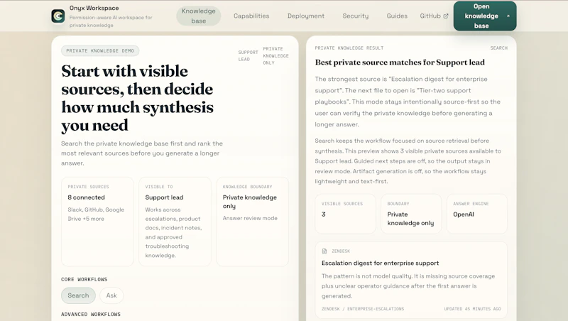 Onyx screenshot 2