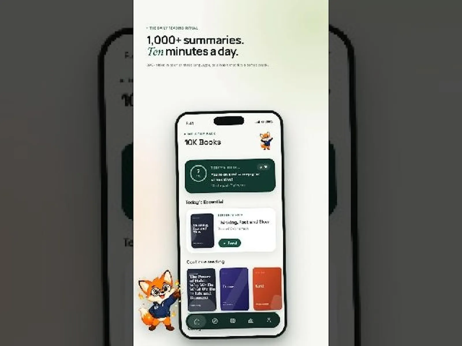 10K Books: 10K Books. 10 Minutes a Day. screenshot 1 (video preview)