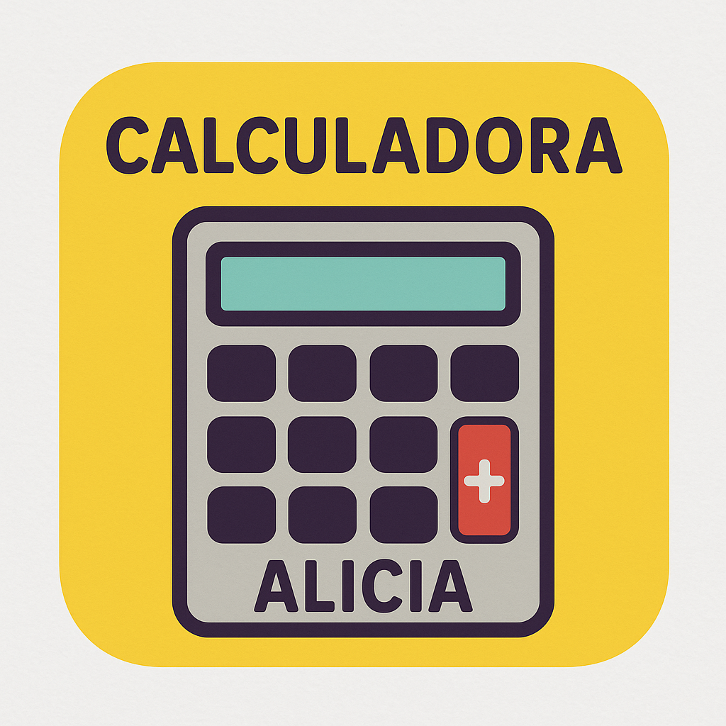 Calculadora Alicia 2026