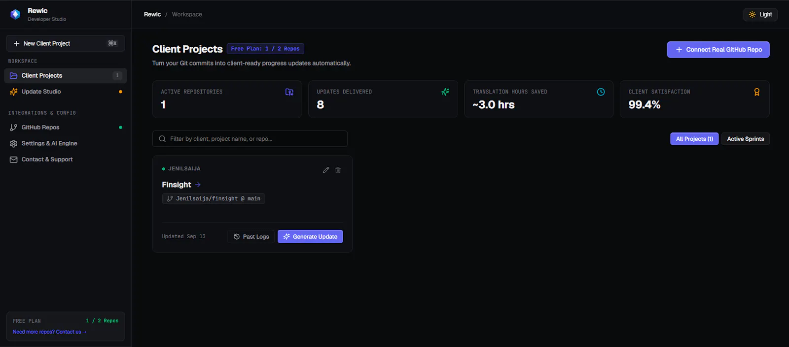 Rewic (Beta) screenshot 2