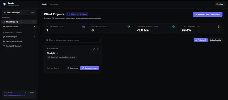 Rewic (Beta) screenshot 2