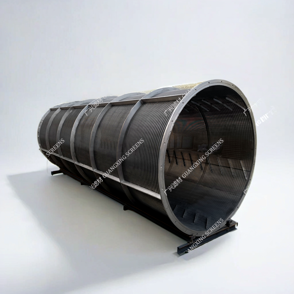 WEDGE WIRE SCREEN - Rotary Drum Screen gallery image