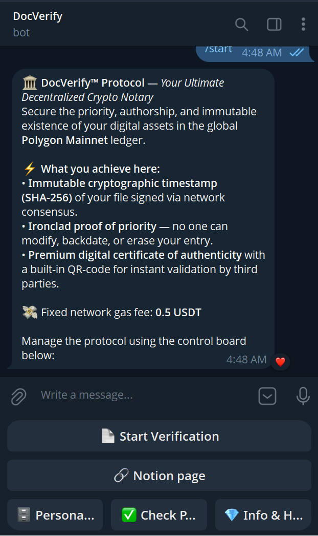 DocVerify — CYBERPUNK NOTARY gallery image
