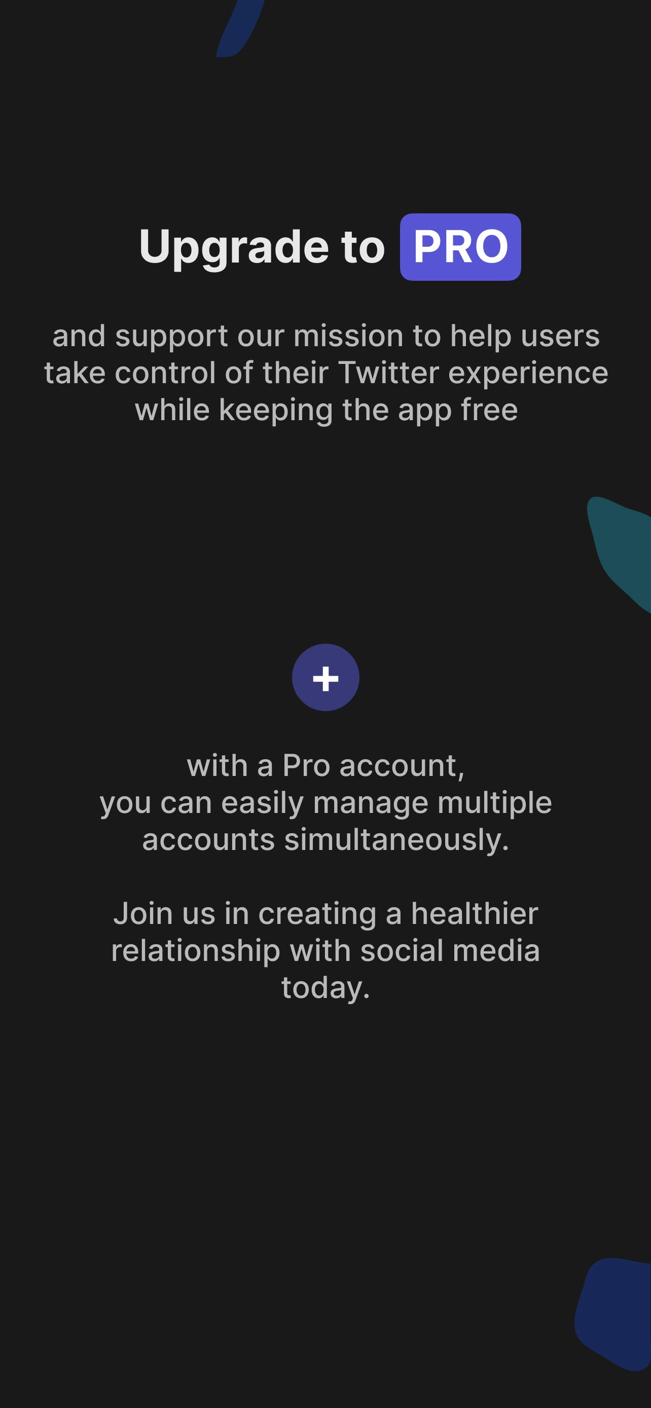 Away: Dashboard for Twitter media 2