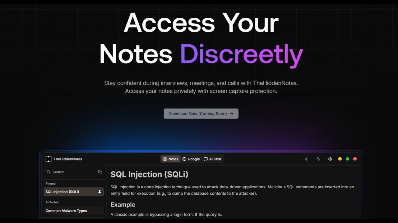 TheHiddenNotes - Prelauch gallery image