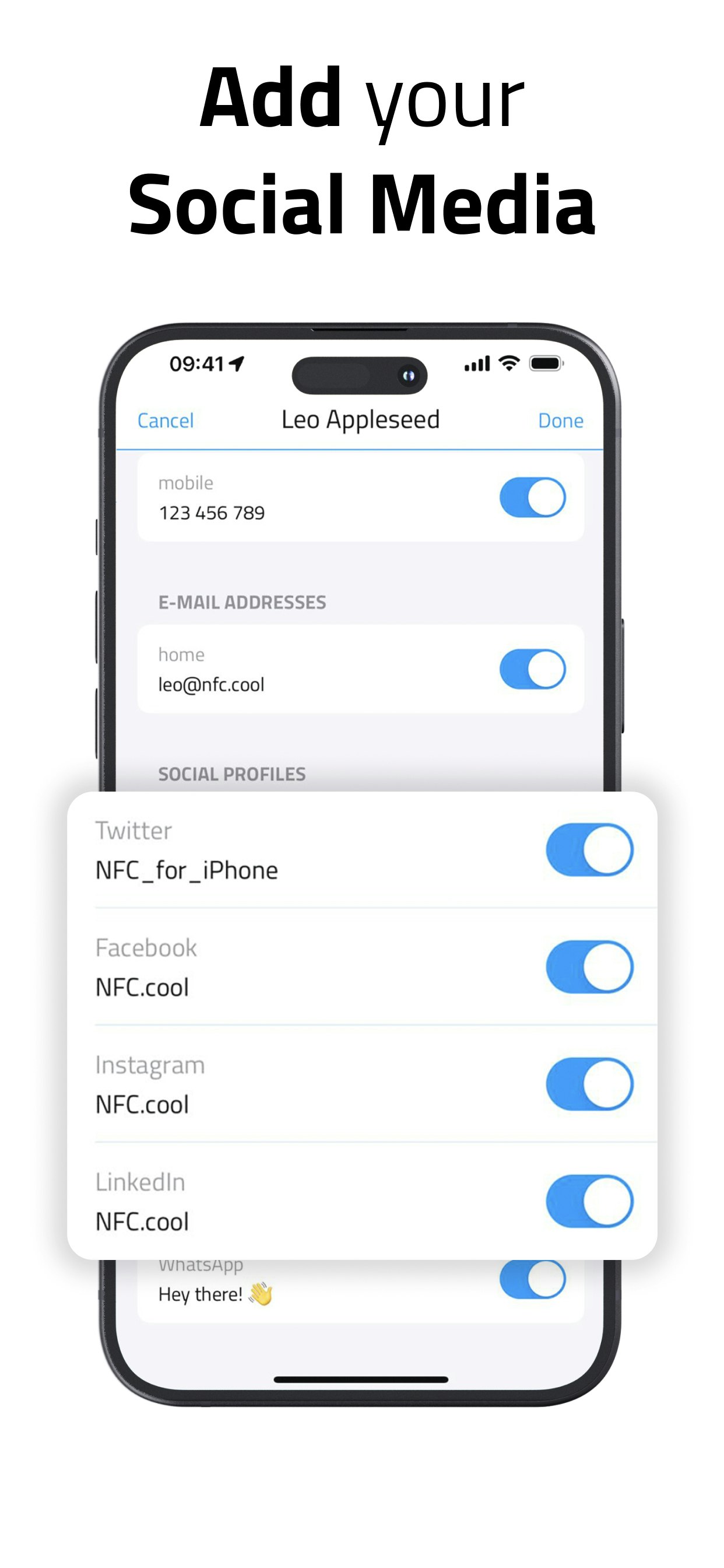 Kad Perniagaan oleh NFC.Cool media 10