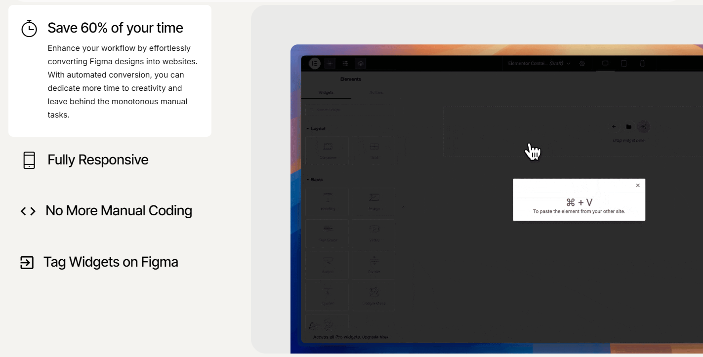 Figwebx - Converti i disegni Figma in costruttori di pagine WordPress media 3