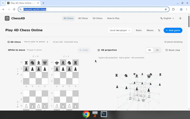 Chess4D screenshot 2