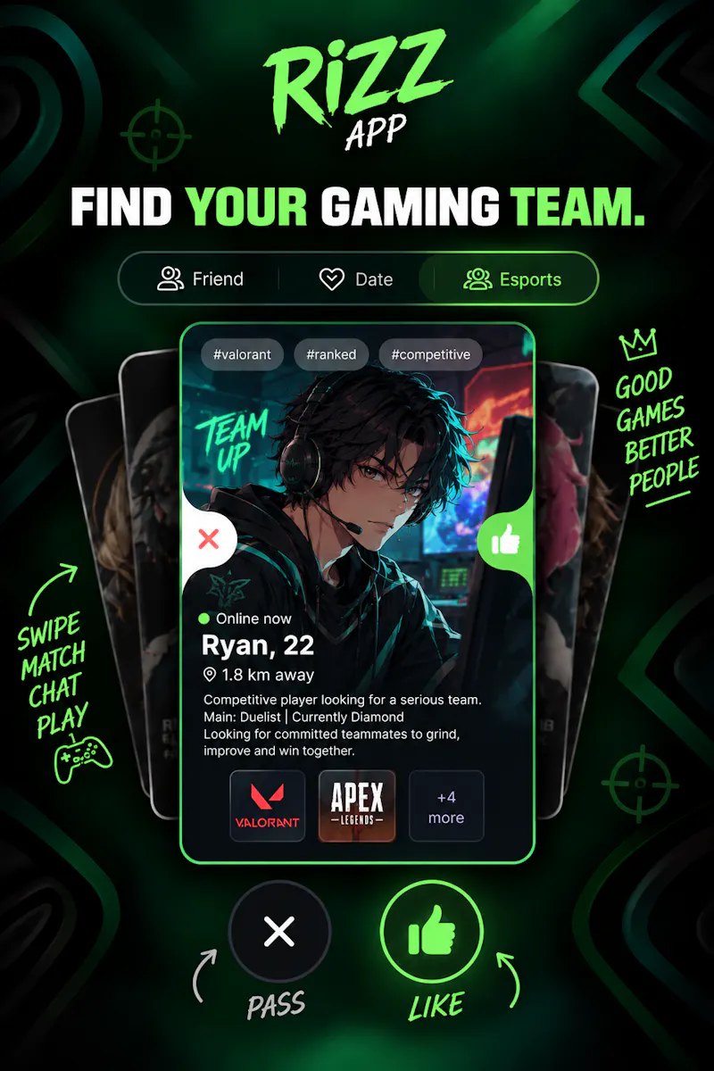 Rizz - Gamers Social & Lifestyle app screenshot 2