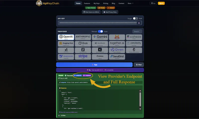 Api Key Chain screenshot 4