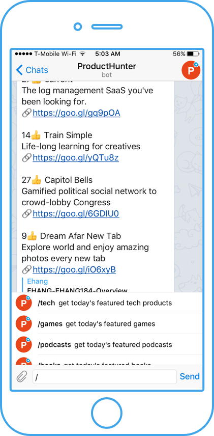 Product Hunter Bot gallery image