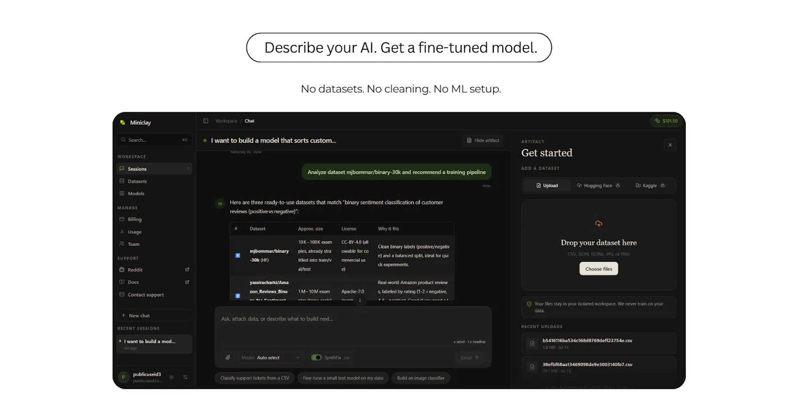 Miniclay AI screenshot 4