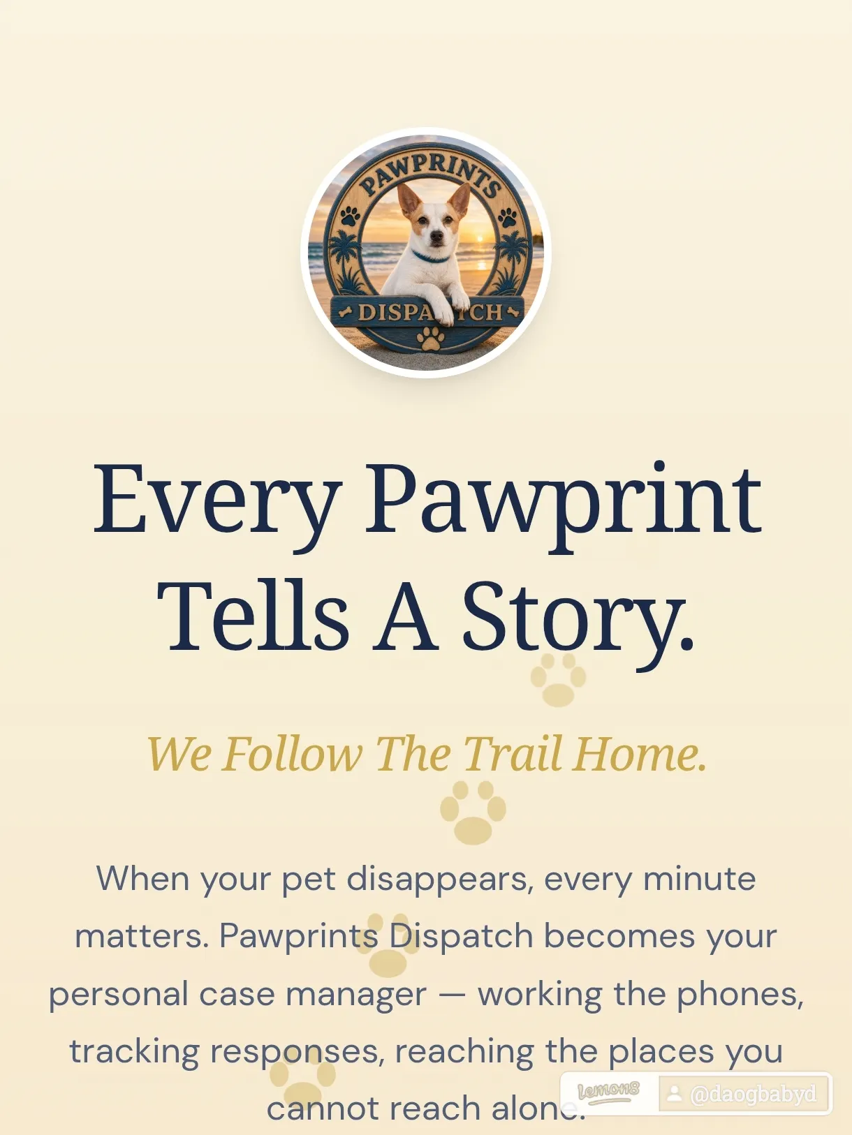 Pawprints Dispatch