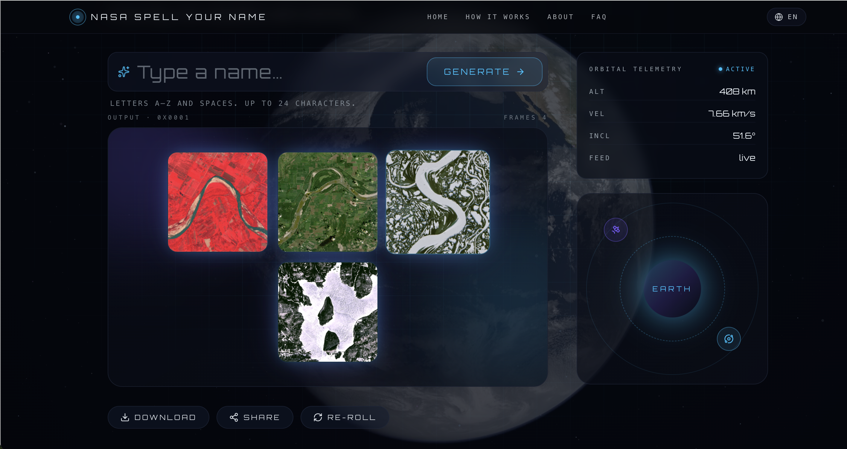 Nasa Spell Your Name gallery image