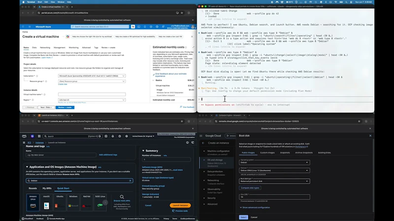 WebCLI - Agent Interface for the Web. screenshot 1 (video preview)