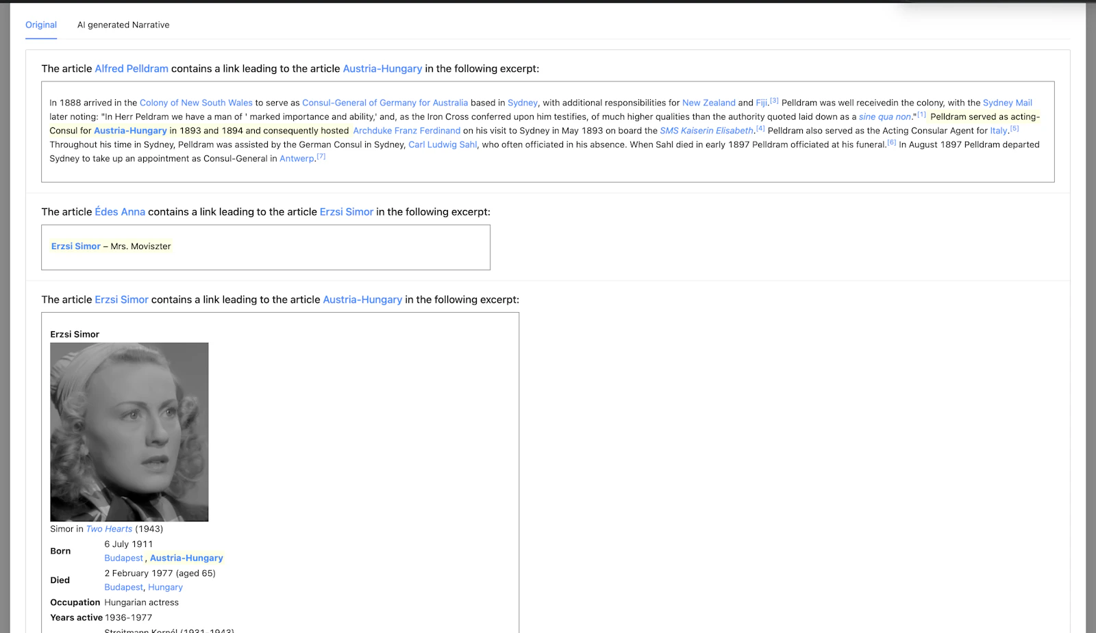 WikiCrawl screenshot 4