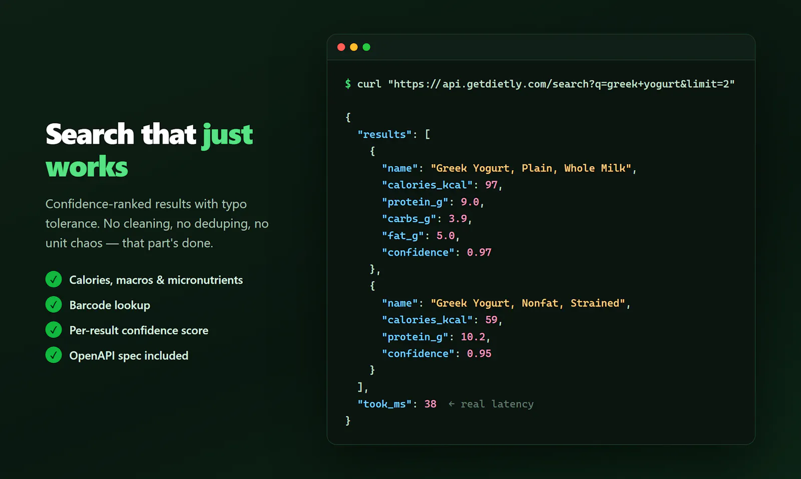 Dietly screenshot 2